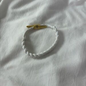 White Rastaclat Bracelet